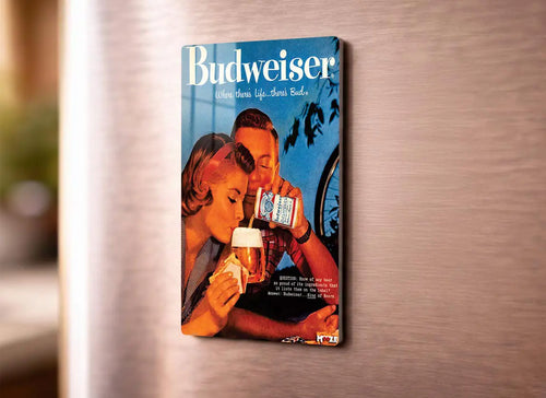 50'ler Keyfi: Budweiser Çifti Magnet