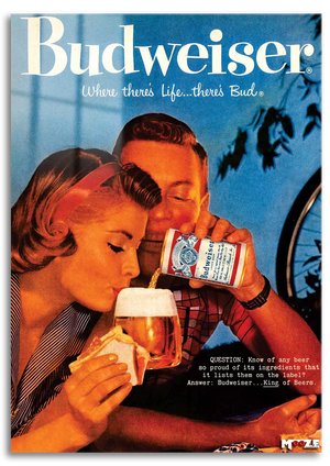 50'ler Keyfi: Budweiser Çifti