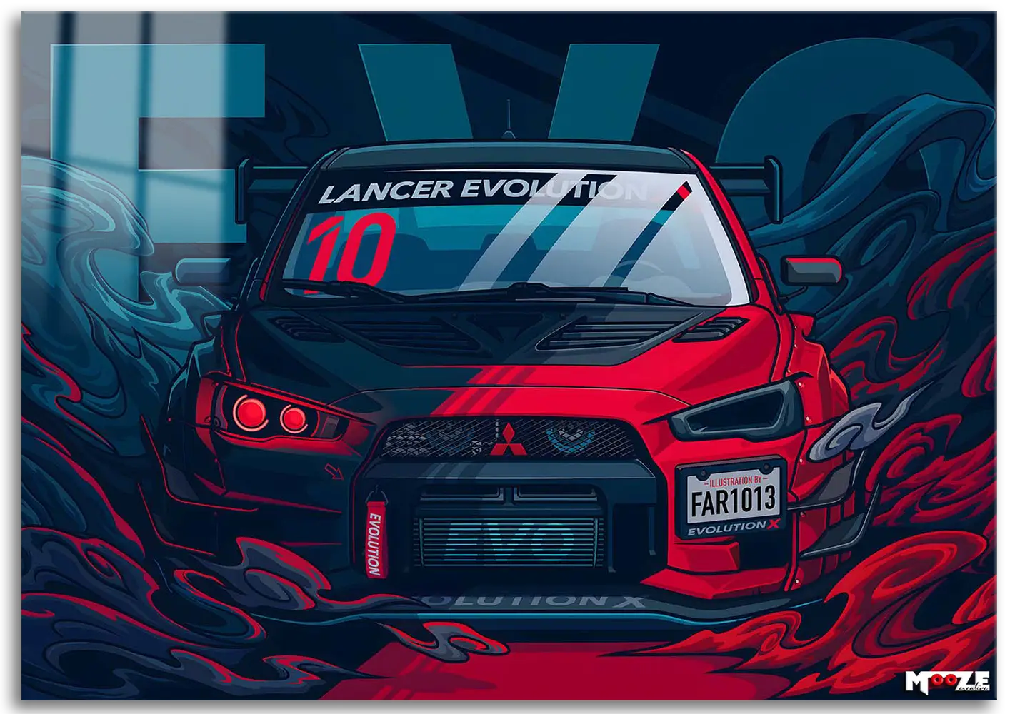 Agresif Evo: Kırmızı Lancer X