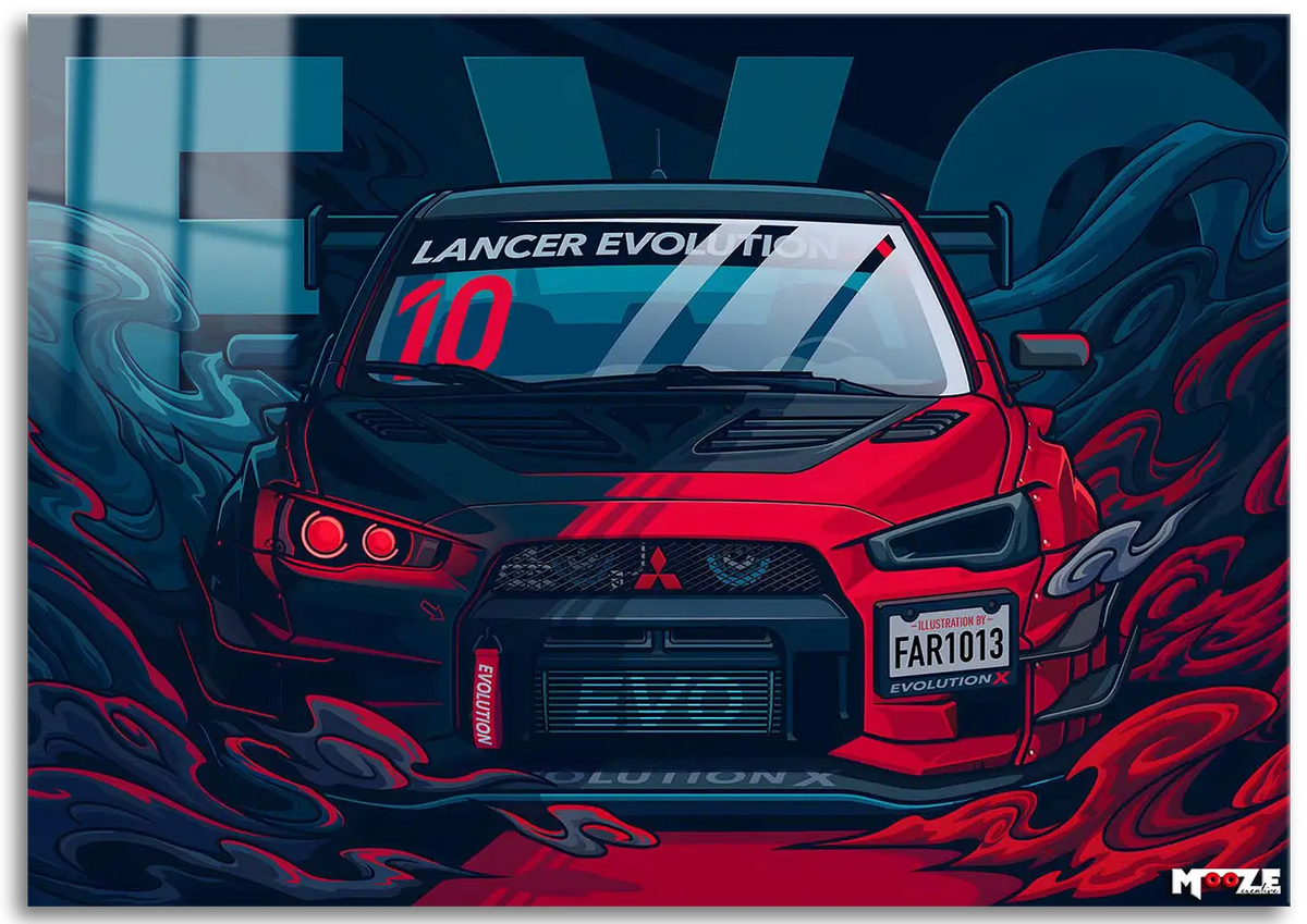 Agresif Evo: Kırmızı Lancer X