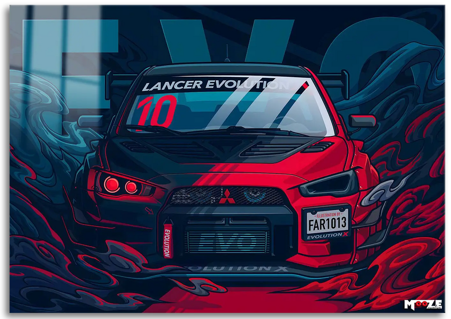 Agresif Evo: Kırmızı Lancer X