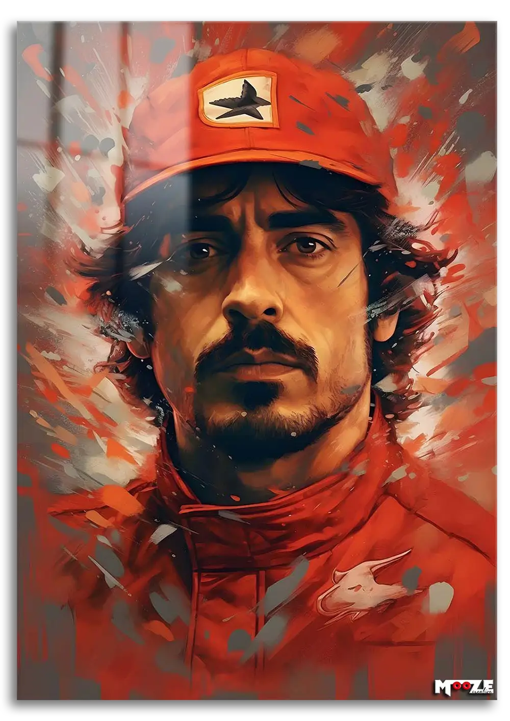 Agresif Sanat: Alonso Portresi Magnet