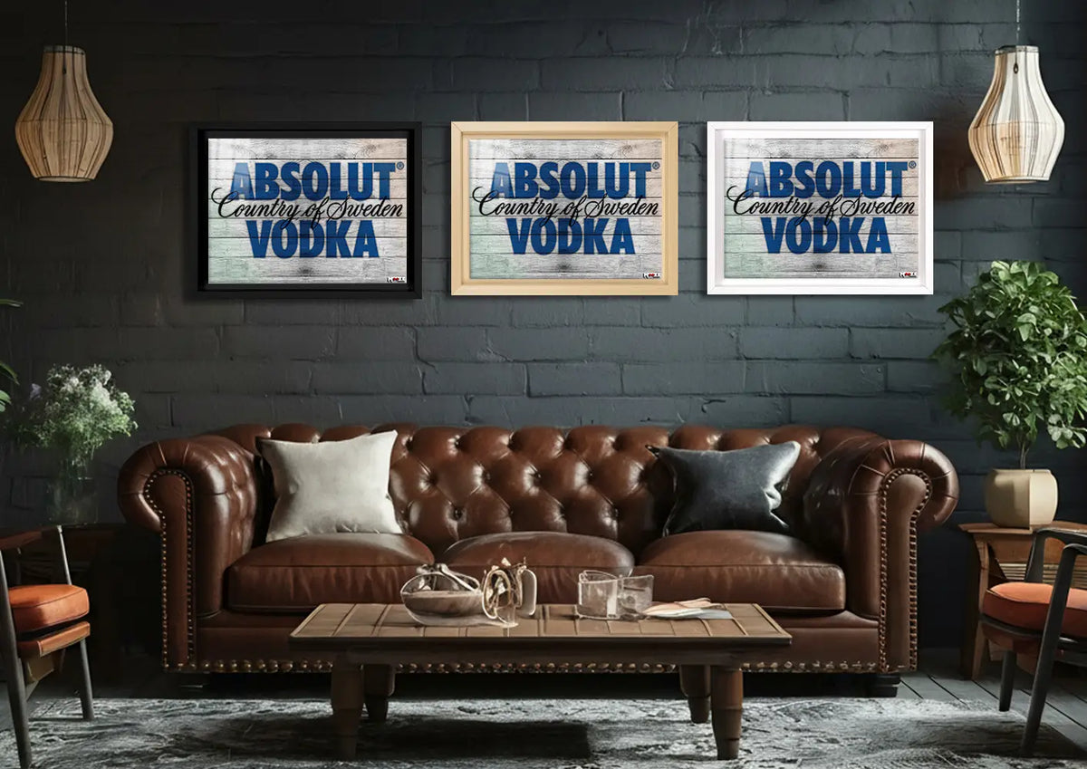 Ahşap Zemin: Absolut Vodka