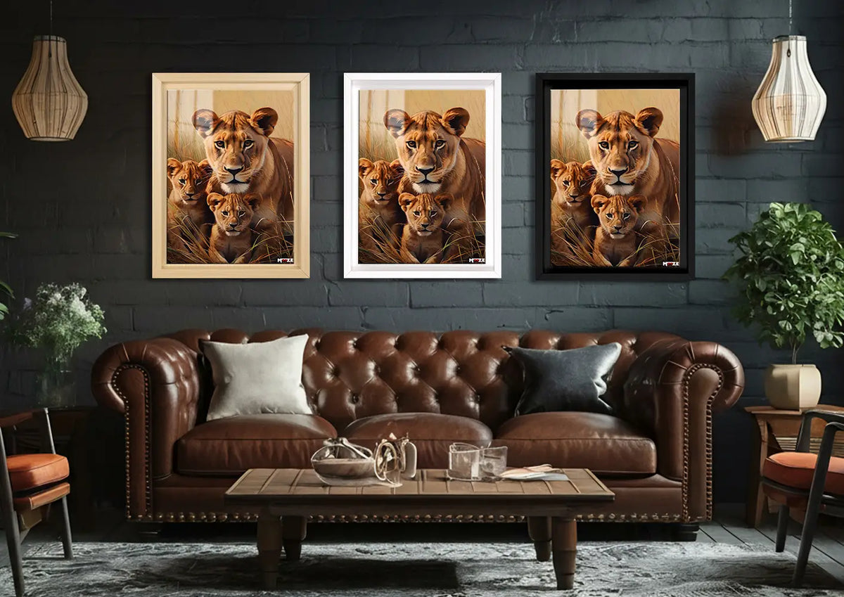 Aile Bağı: Aslanlar Yakın Plan