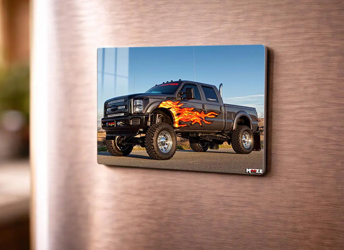 Alevli Canavar: Modifiye Kamyonet Magnet