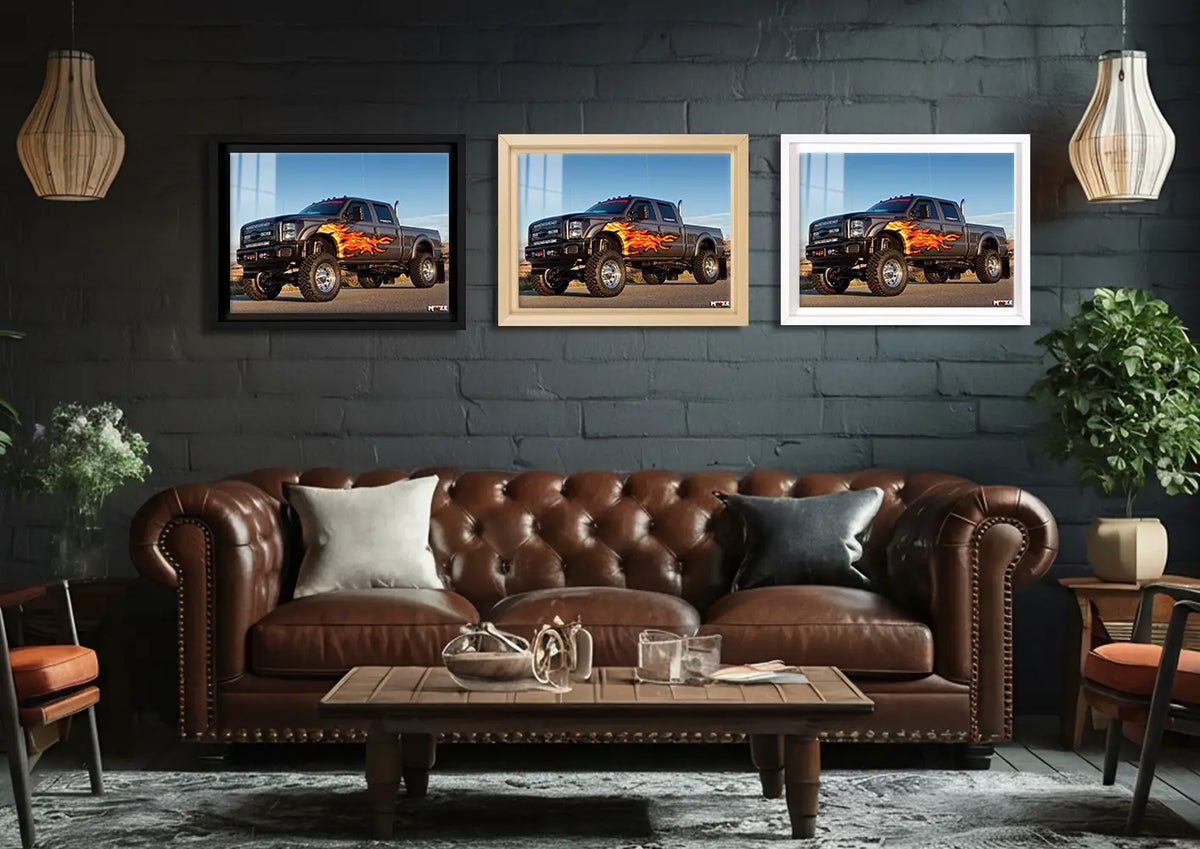 Alevli Canavar: Modifiye Kamyonet