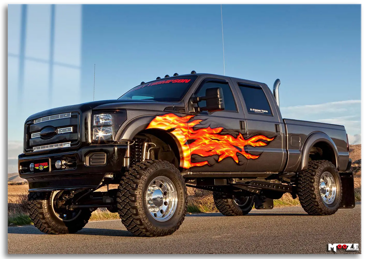 Alevli Canavar: Modifiye Kamyonet