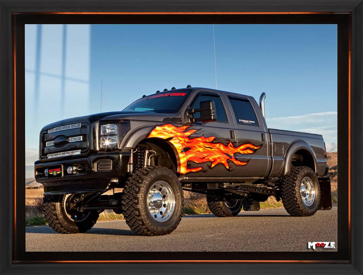 Alevli Canavar: Modifiye Kamyonet