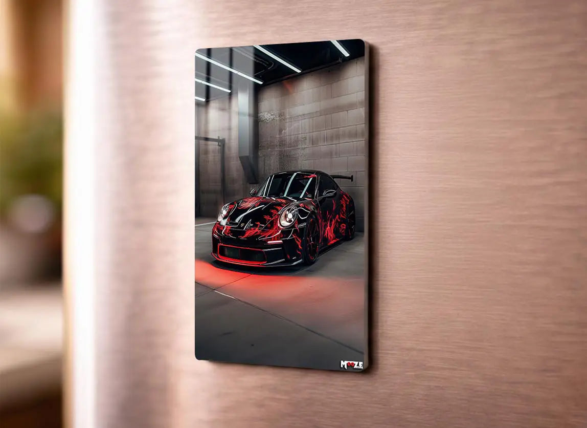 Alevli Garaj: Siyah GT3 Magnet