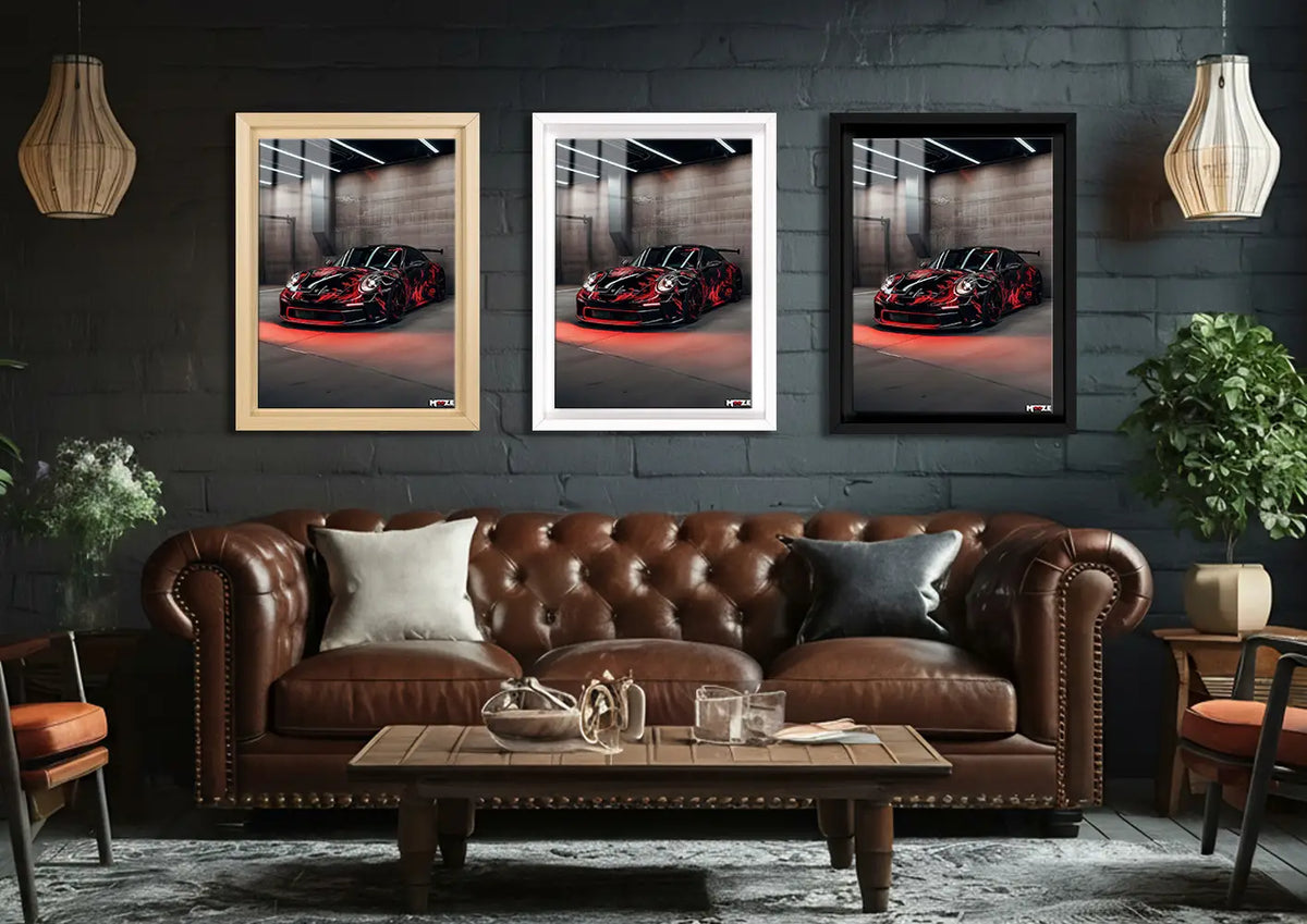 Alevli Garaj: Siyah GT3