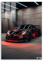 Alevli Garaj: Siyah GT3 Magnet