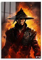 Alevli Şapka: Mistik Savaşçı Magnet