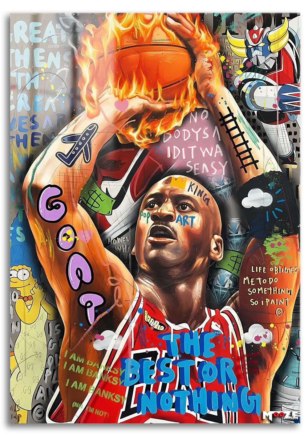 Alevli Smaç: Jordan Graffiti