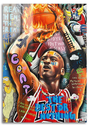 Alevli Smaç: Jordan Graffiti