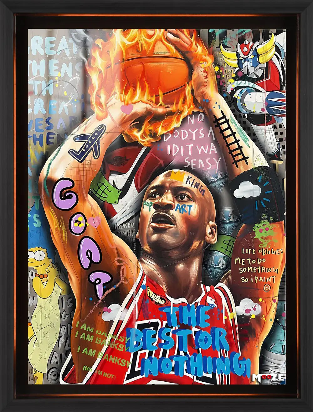 Alevli Smaç: Jordan Graffiti