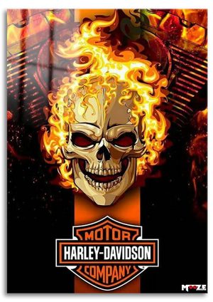 Alevli Sürüş: Harley ve Kafatası