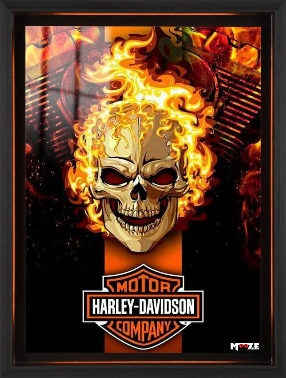 Alevli Sürüş: Harley ve Kafatası