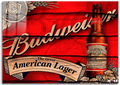 Amerikan Klasik: Budweiser Retro Magnet