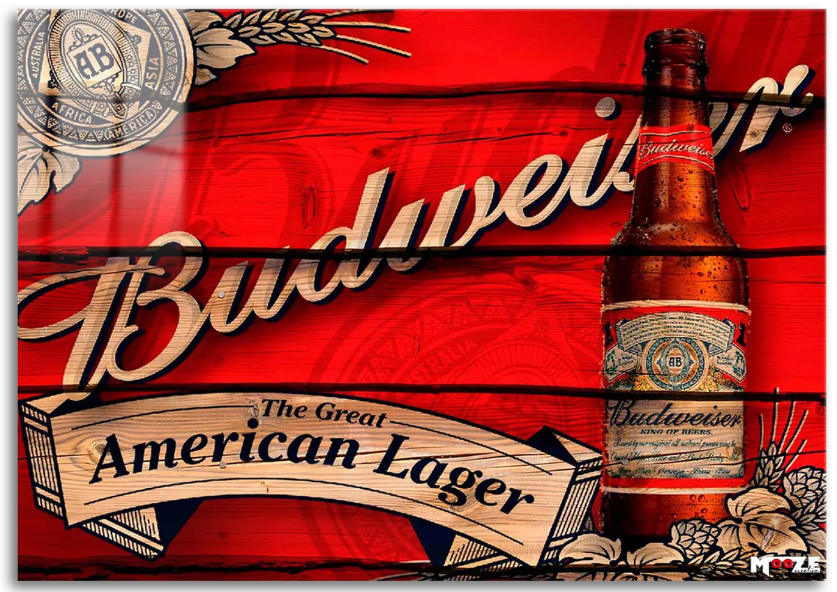 Amerikan Klasik: Budweiser Retro Magnet
