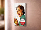Amstel Güzeli: Retro Reklam Magnet