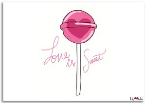 Aşk Tatlıdır: Pembe Lolipop