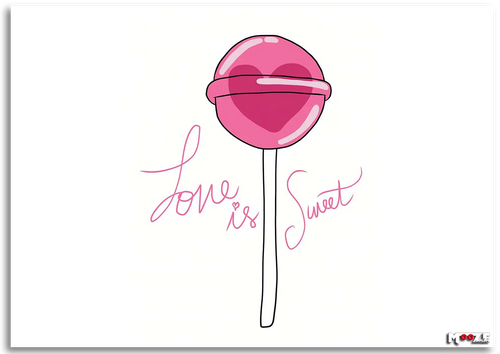 Aşk Tatlıdır: Pembe Lolipop