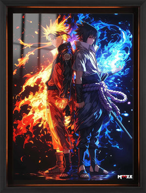 Ateş ve Su: Naruto ve Sasuke