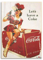 Bando Kızı: Coca-Cola Molası Magnet