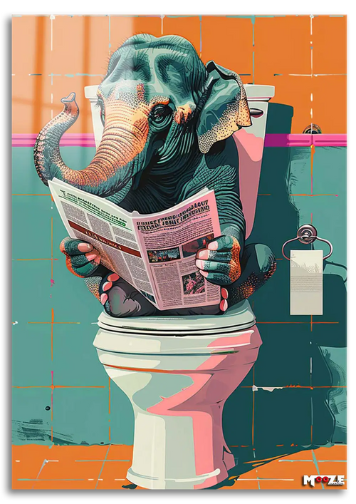 Banyo Macerası: Okuyan Fil