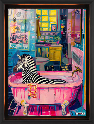 Banyo Zamanı: Küvette Zebra