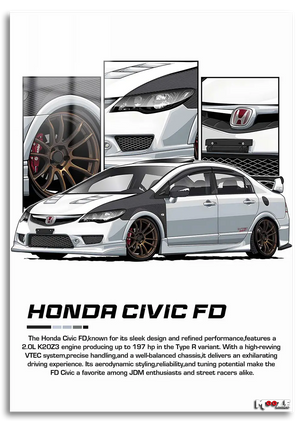 Beyaz Civic: FD Modifiye