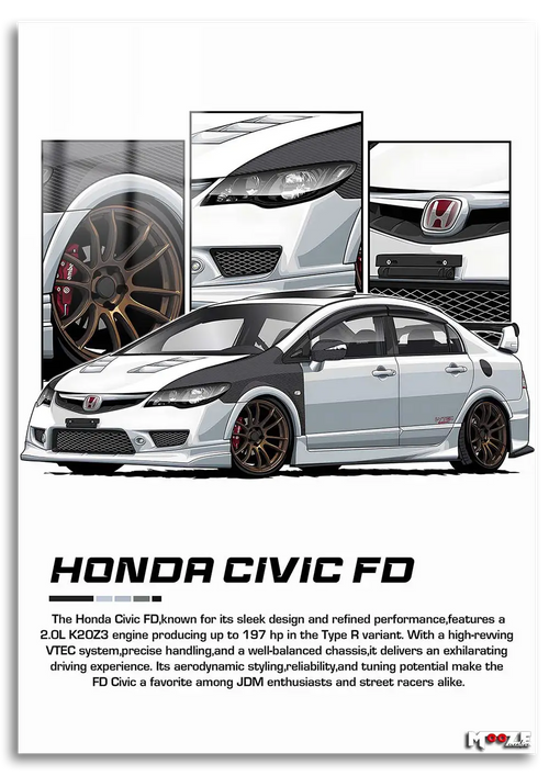 Beyaz Civic: FD Modifiye