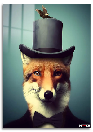 Beyefendi Tilki: Kuşlu Şapka