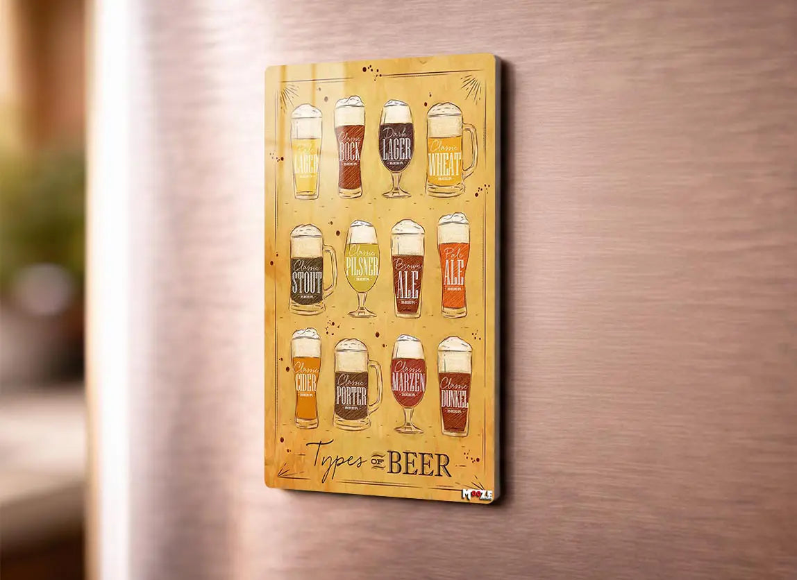 Bira Rehberi: Çeşitler ve Bardaklar Magnet