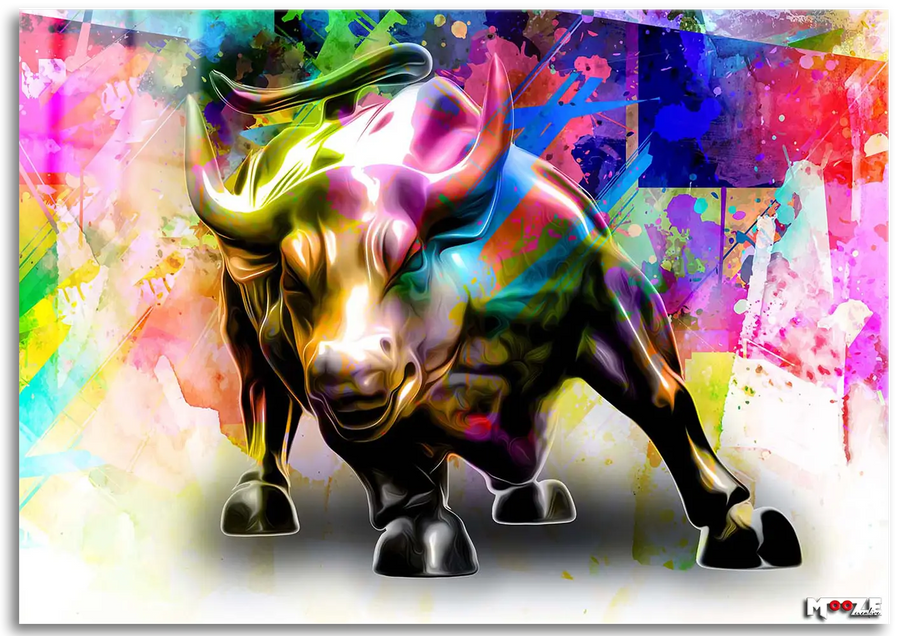 Borsa Boğası: Neon Saldırı