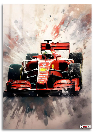 Buz Adam: Raikkonen Ferrari