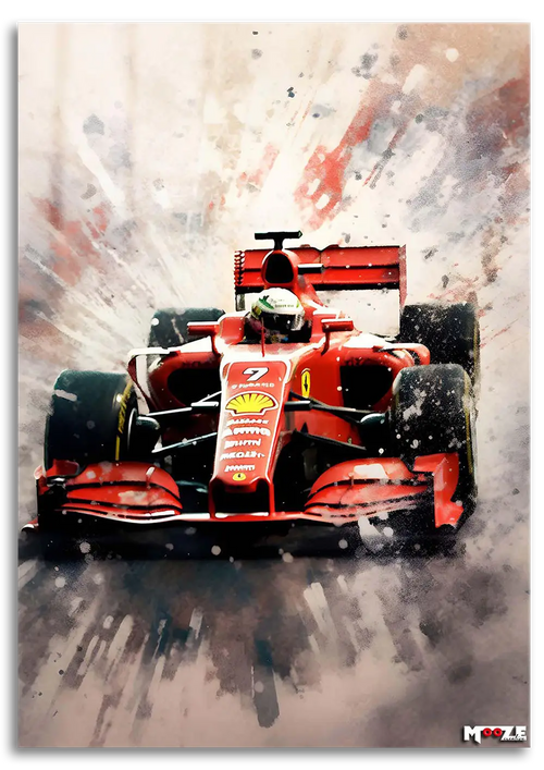 Buz Adam: Raikkonen Ferrari