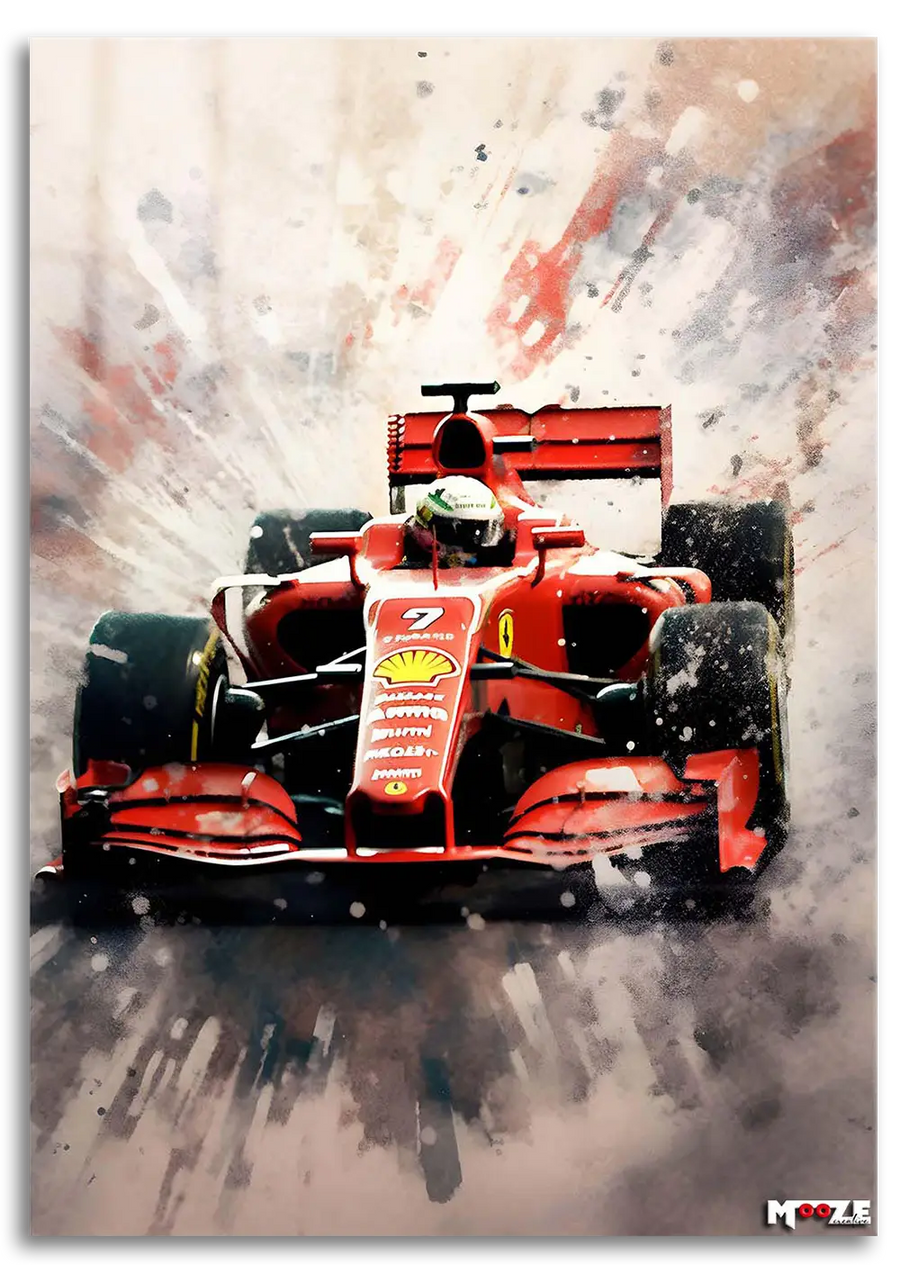 Buz Adam: Raikkonen Ferrari