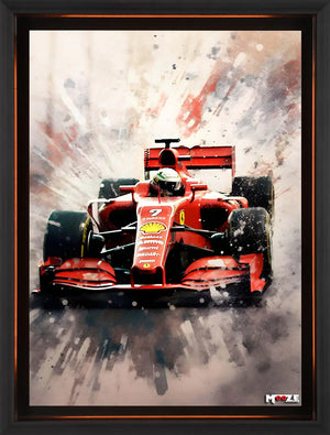 Buz Adam: Raikkonen Ferrari