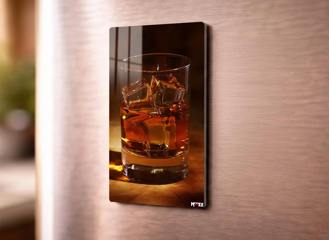 Buzlu Viski: Kehribar Rengi Magnet