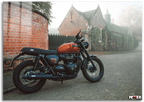 Cafe Racer: Triumph Bonneville Magnet