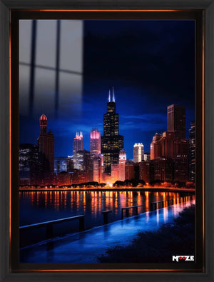 Chicago Işıkları: Gece Yansıması