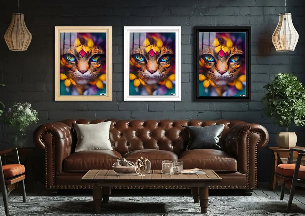 Çiçek Gözler: Sanatsal Kedi