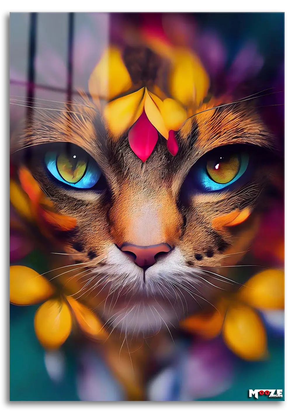 Çiçek Gözler: Sanatsal Kedi