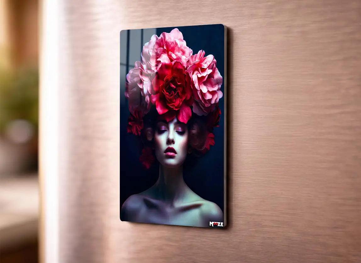 Çiçek Kraliçesi: Gül Tacı Magnet