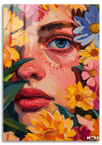 Çiçek Yüz: Kalın Fırça