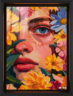 Çiçek Yüz: Kalın Fırça