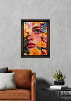 Çiçek Yüz: Kalın Fırça