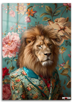 Çiçekli Aslan: Duvar Kağıdı