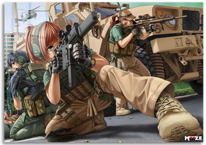 Çöl Harekatı: Anime Timi